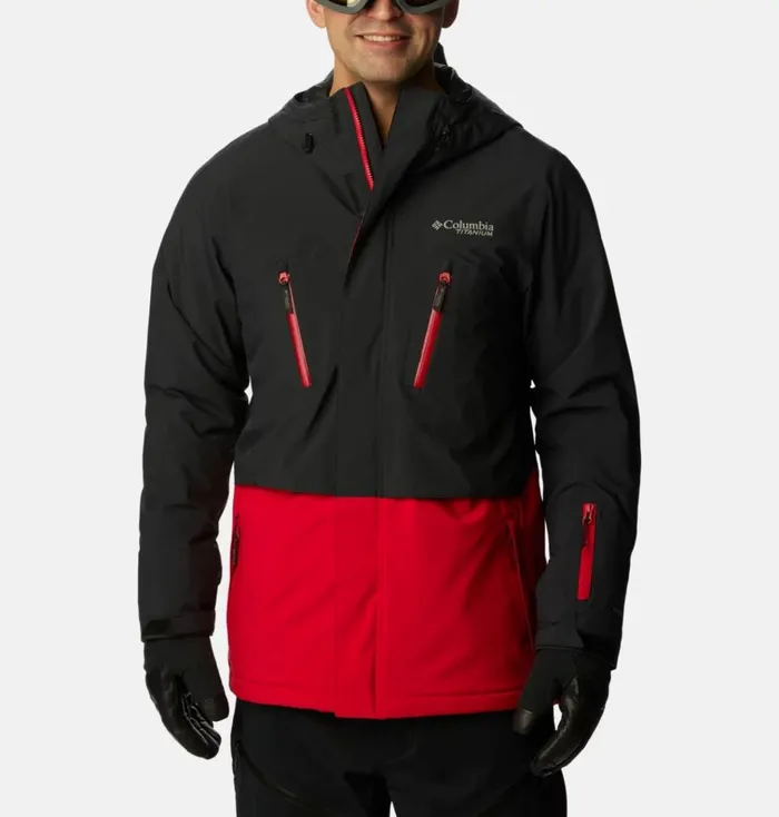 Aerial Ascender II Jacket Mountain Red Black Mens Columbia Sportswear Insulated and Down Aerial Ascender II Jacket Mountain Red Black Mens Columbia Sportswear Insulated and Down