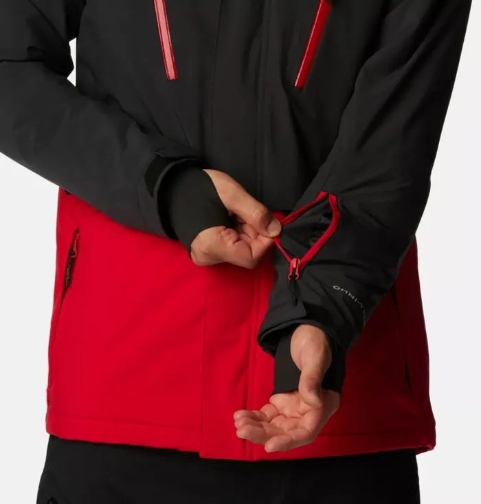 Aerial Ascender II Jacket Mountain Red Black Mens Columbia Sportswear Insulated and Down Aerial Ascender II Jacket Mountain Red Black Mens Columbia Sportswear Insulated and Down