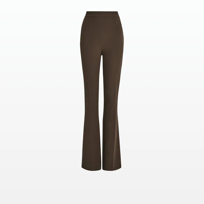 Alexa Chocolate Trousers Women Safiyaa Trousers