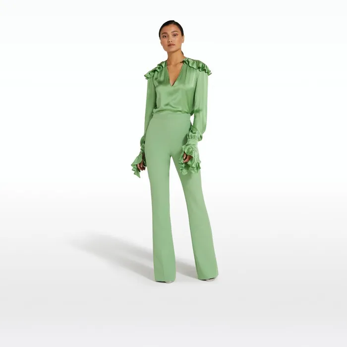 Alexa Sage Trousers Women Safiyaa Trousers