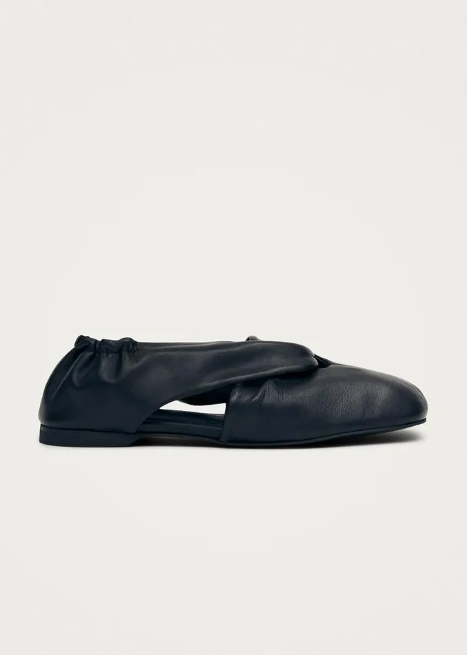 ALOHAS Ballet Flats Alaula Black Leather Ballet Flats 8211 Women