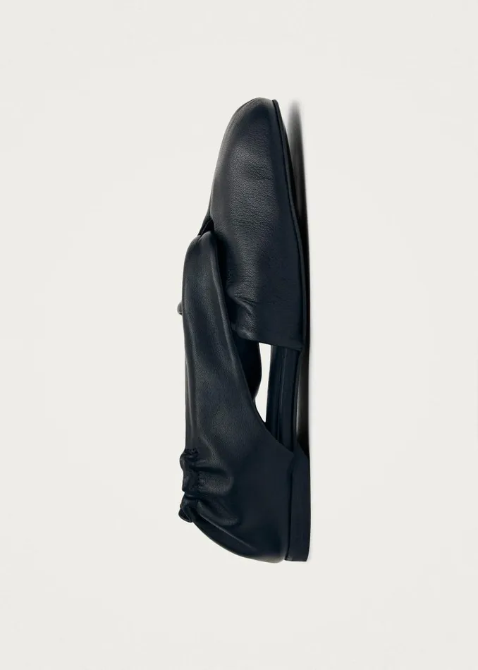 ALOHAS Ballet Flats Alaula Black Leather Ballet Flats 8211 Women
