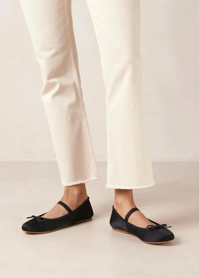 ALOHAS Ballet Flats Odette Black Ballet Flats 8211 Women