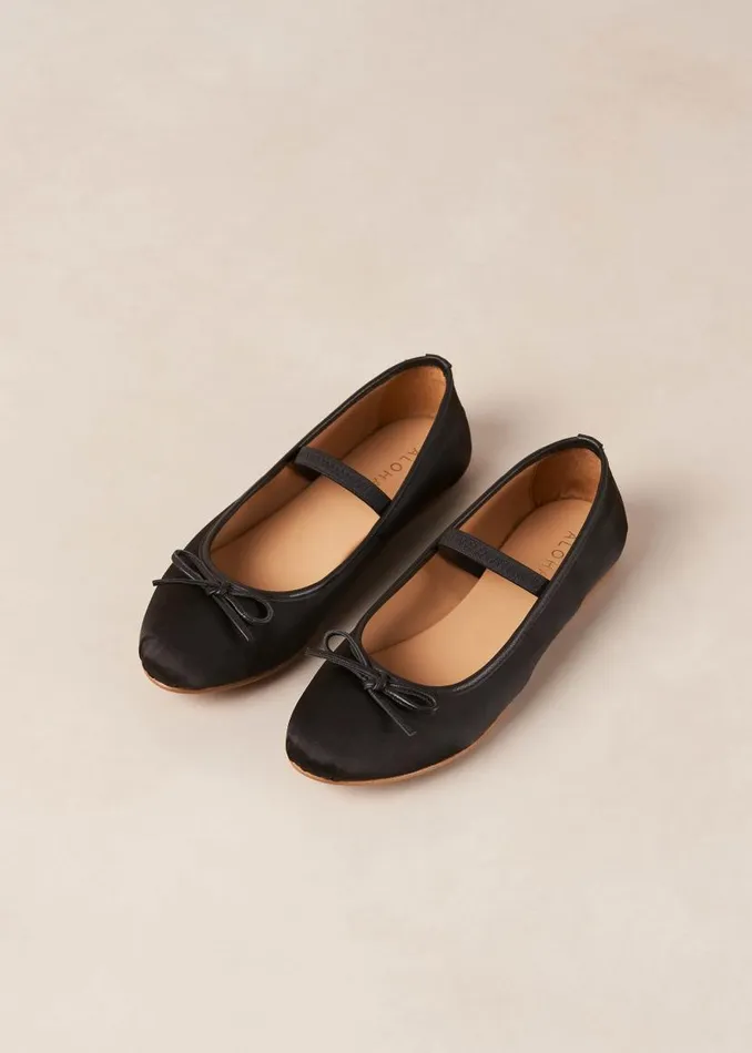 ALOHAS Ballet Flats Odette Black Ballet Flats 8211 Women
