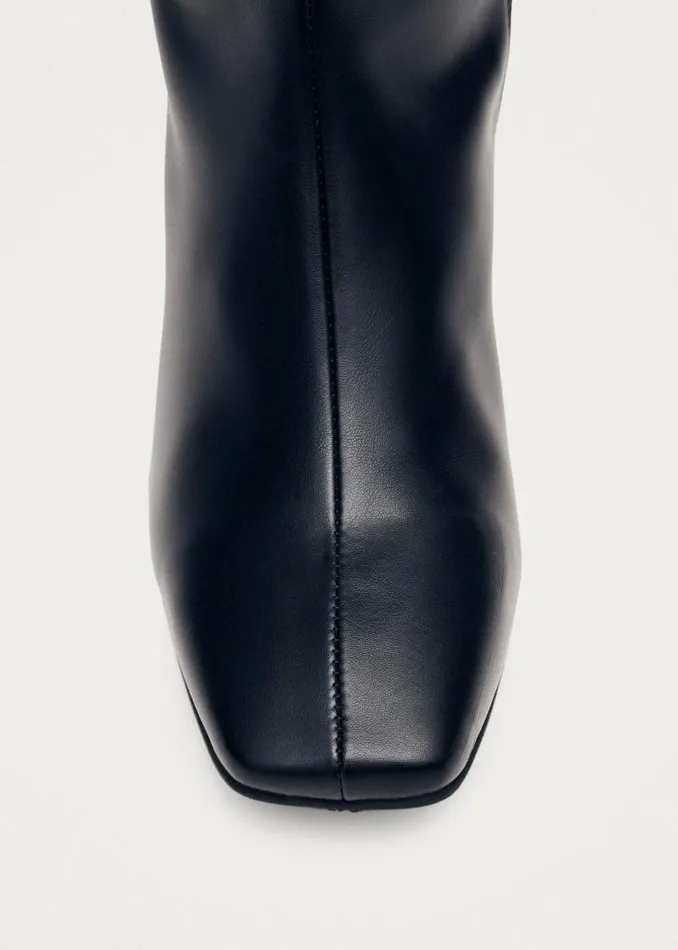 ALOHAS Boots Chalk Black Vegan Leather Boots 8211 Women