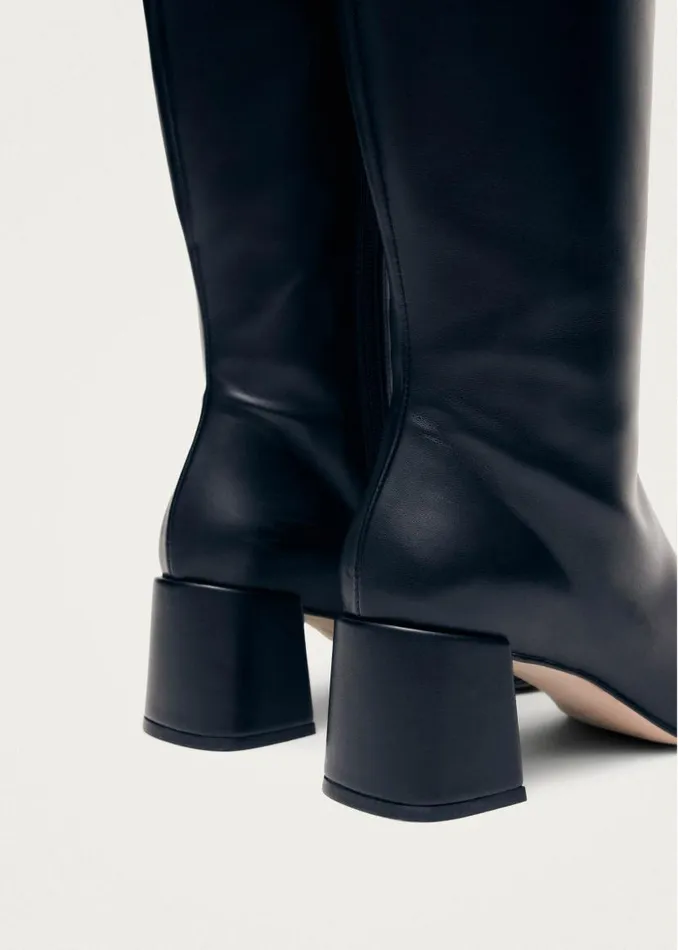 ALOHAS Boots Chalk Black Vegan Leather Boots 8211 Women