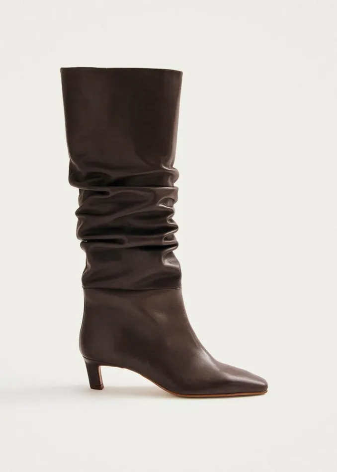 ALOHAS Boots Kalila Brown Leather Boots 8211 Women