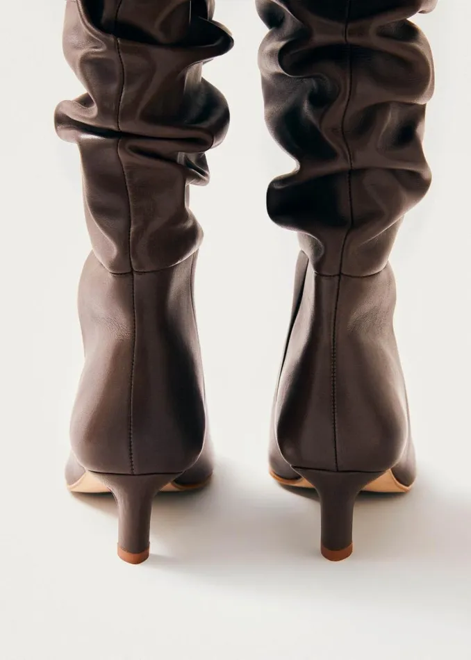 ALOHAS Boots Kalila Brown Leather Boots 8211 Women