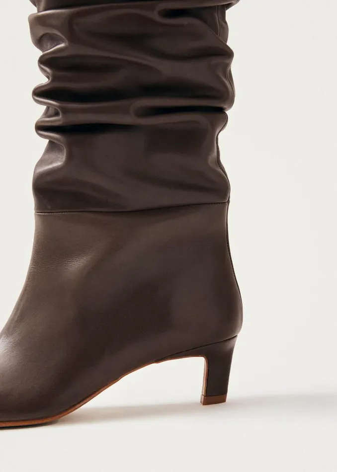 ALOHAS Boots Kalila Brown Leather Boots 8211 Women