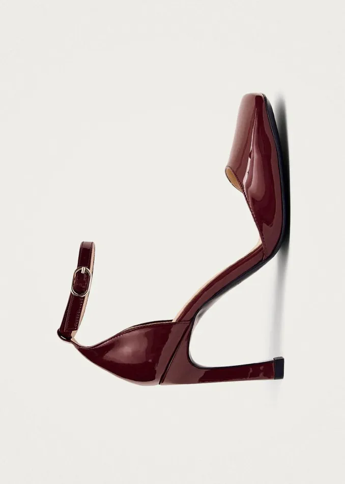 ALOHAS Heels Liebe Onix Burgundy Leather Pumps 8211 Women