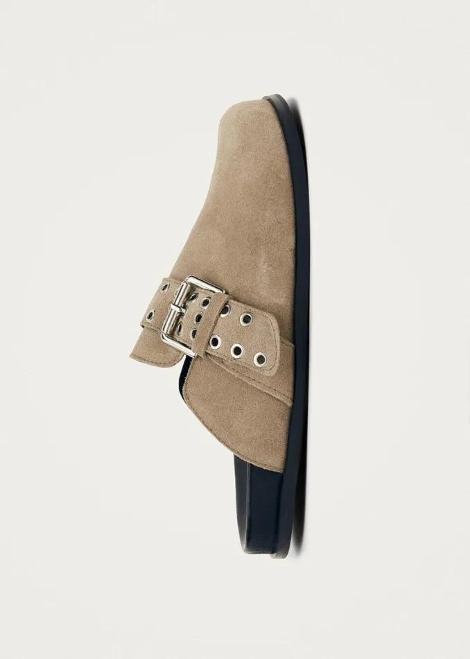ALOHAS Mules Halia Beige Leather Mules 8211 Women