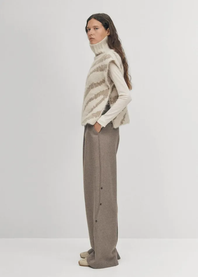 ALOHAS Sweaters Cardigans Bergen Ecru Vest 8211 Women