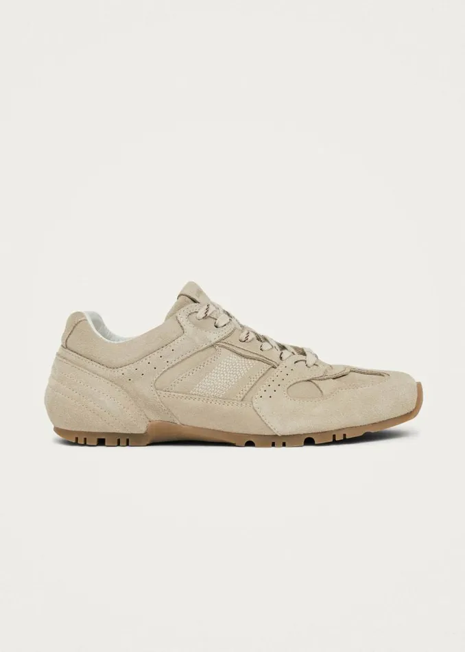 ALOHAS Tb56 Suede Cream Leather Sneakers 8211 WomenMen