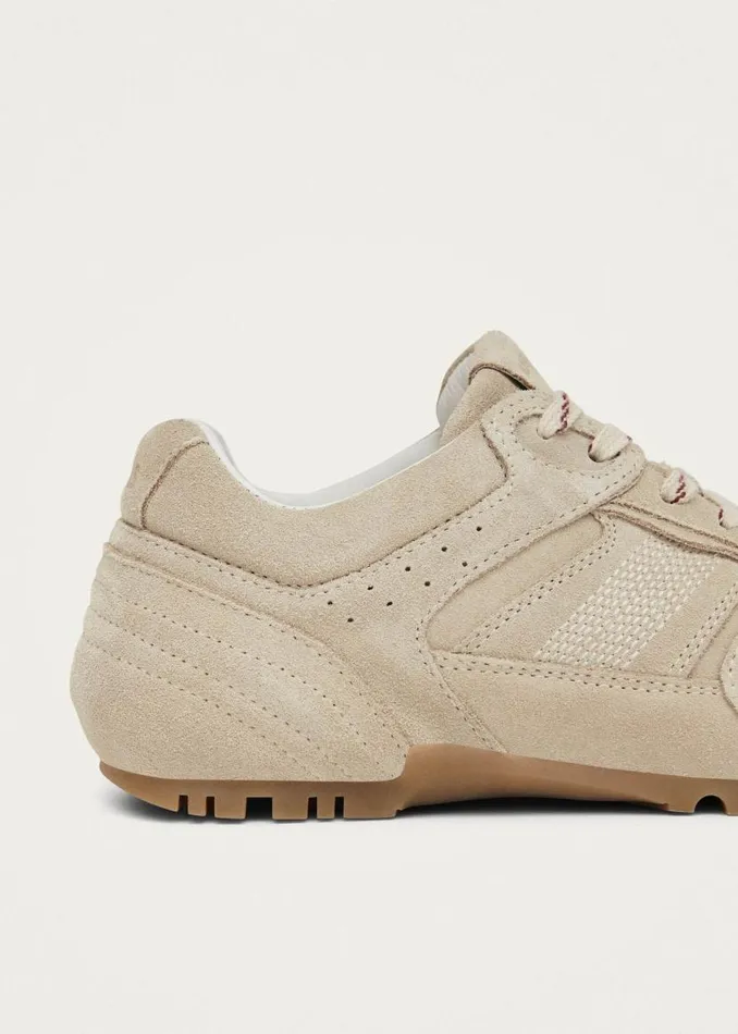 ALOHAS Tb56 Suede Cream Leather Sneakers 8211 WomenMen