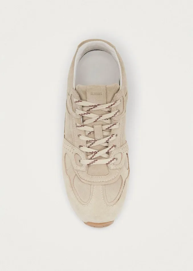 ALOHAS Tb56 Suede Cream Leather Sneakers 8211 WomenMen
