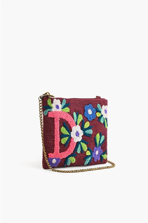 America and Beyond Crossbody Bags Women D Floral Crossbody Bag