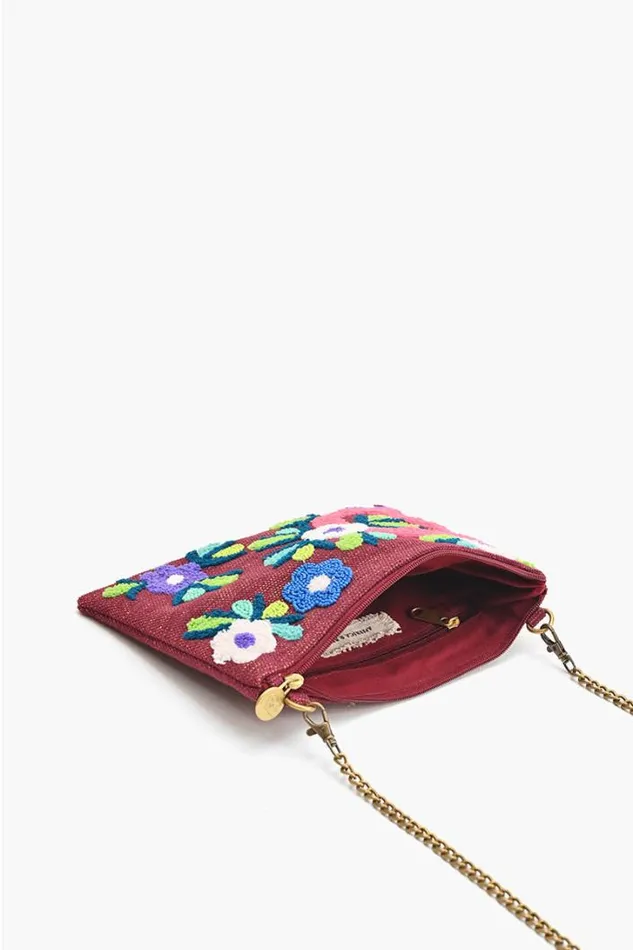 America and Beyond Crossbody Bags Women D Floral Crossbody Bag