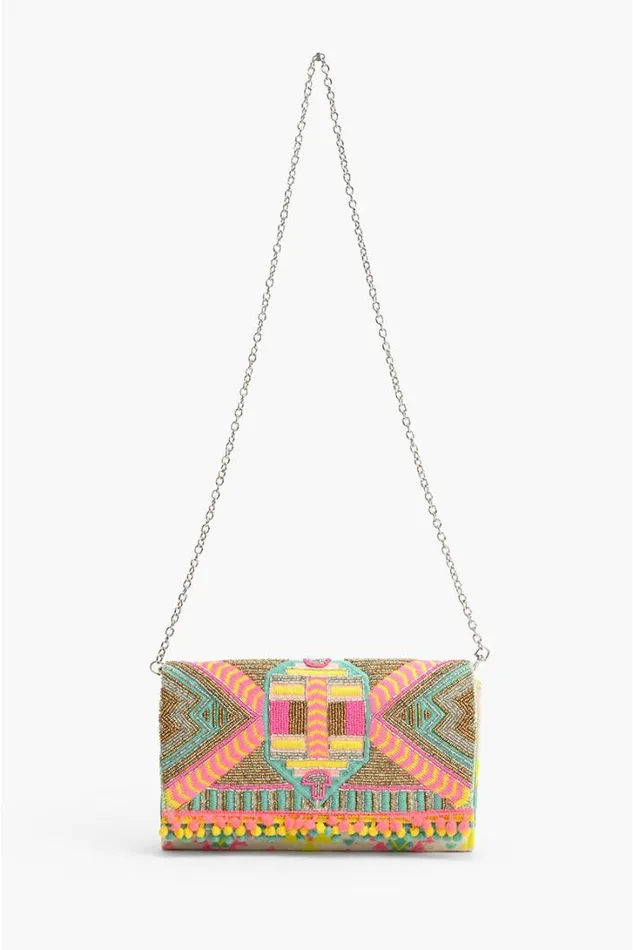America and Beyond Crossbody Bags Women Impala Aztec Clutch