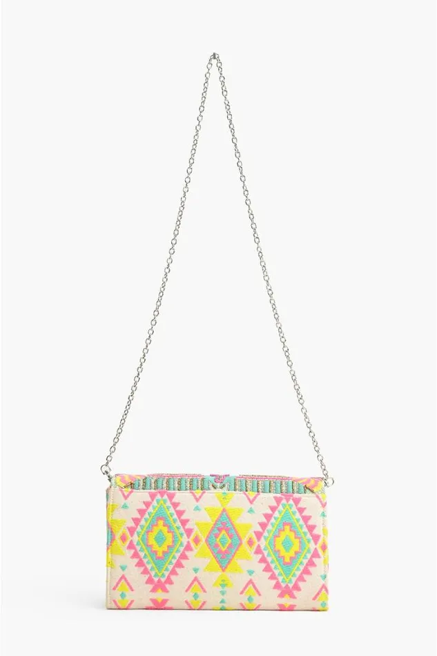 America and Beyond Crossbody Bags Women Impala Aztec Clutch