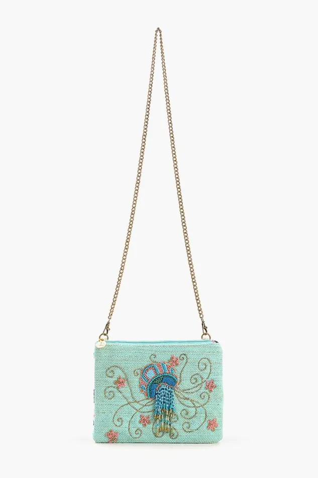 America and Beyond Crossbody Bags Women Jellyfish Crossbody