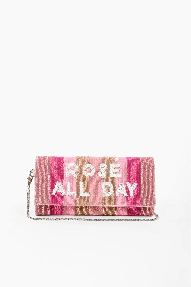 America and Beyond Crossbody Bags Women Personalize Rose All Day Clutch