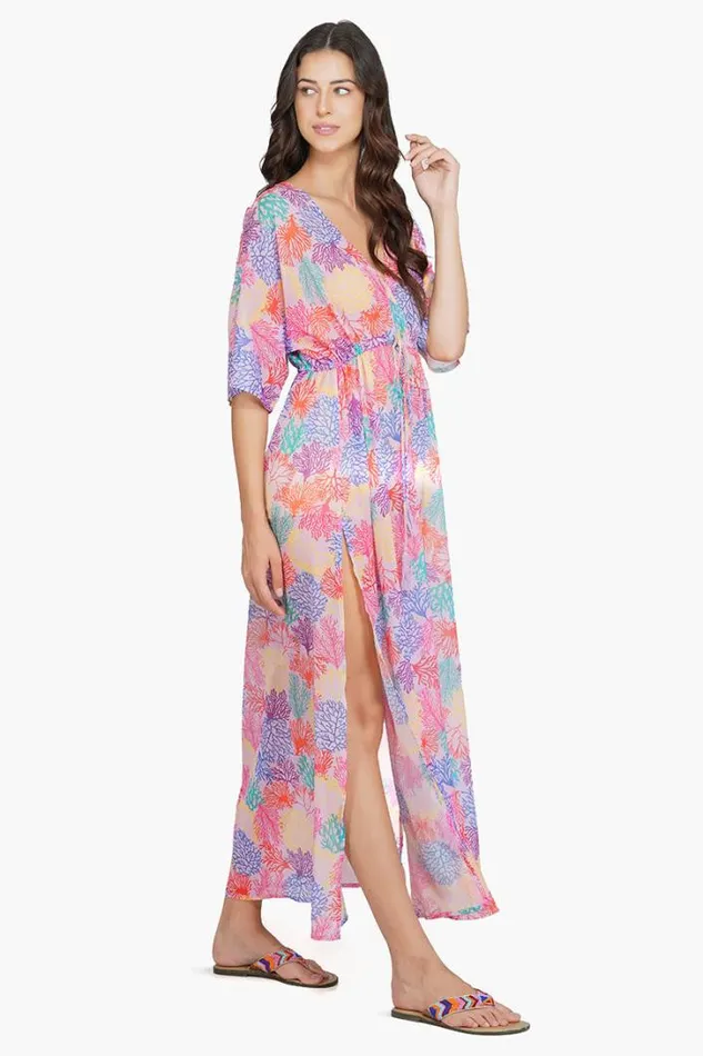 America and Beyond Dresses Women Mauve Sedge Rush Maxi Dress America and Beyond Dresses Women Mauve Sedge Rush Maxi Dress