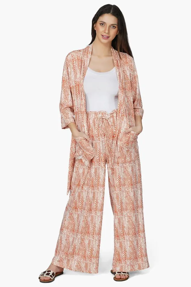 America and Beyond Jackets Women Hazel Animal Printed Jacket America and Beyond Jackets Women Hazel Animal Printed Jacket