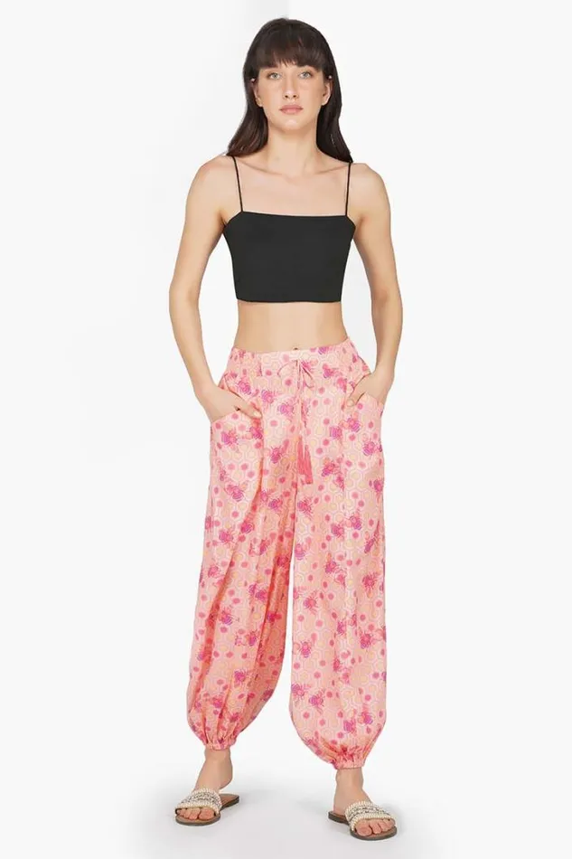 America and Beyond Pants Women Sweet As Honey Harem Pant