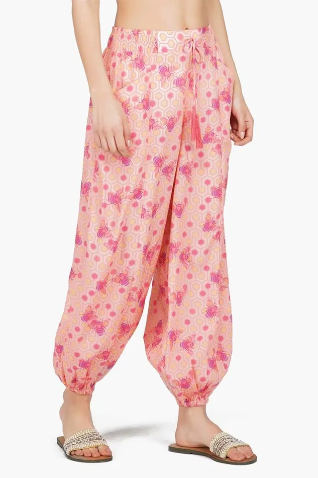 America and Beyond Pants Women Sweet As Honey Harem Pant