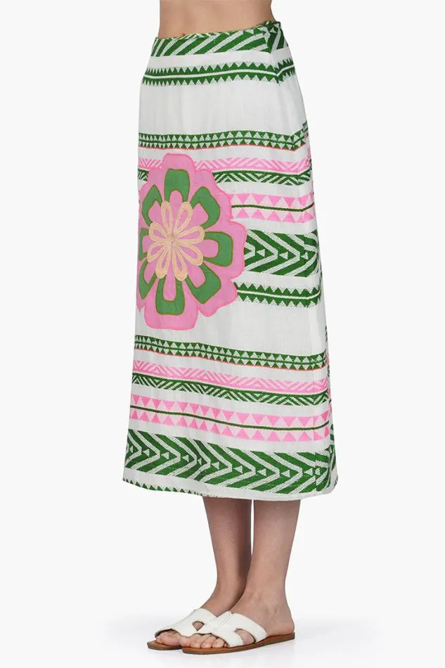 America and Beyond Skirts Women Freesia YD Stripe Skirt