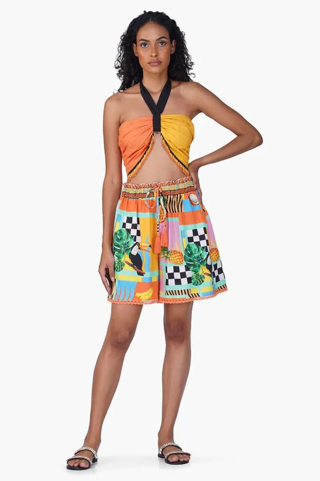 America and Beyond Tops Women Barbara Toucan Printed Top