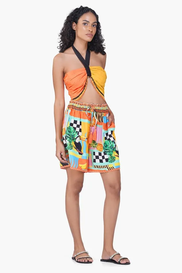 America and Beyond Tops Women Barbara Toucan Printed Top