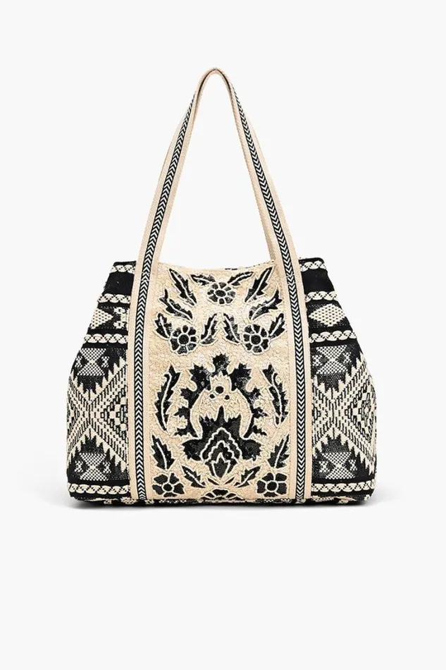 America and Beyond Totes Women Perfect Black Tote
