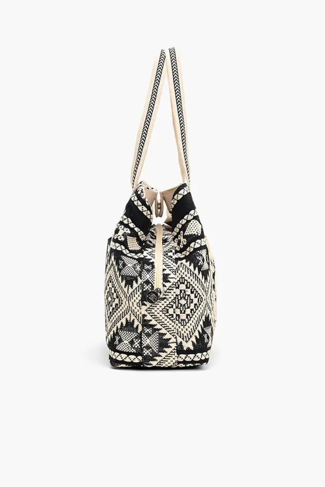 America and Beyond Totes Women Perfect Black Tote