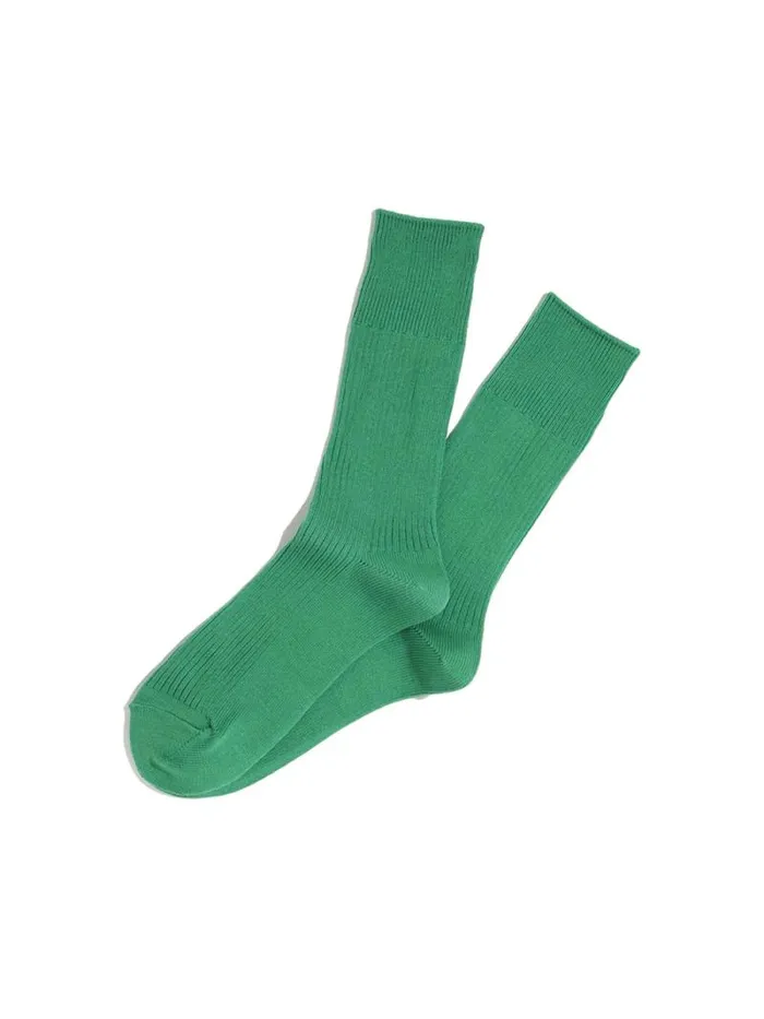 Anonymousism Brilliant Crew Sock Green Men Alex Mill Accessories