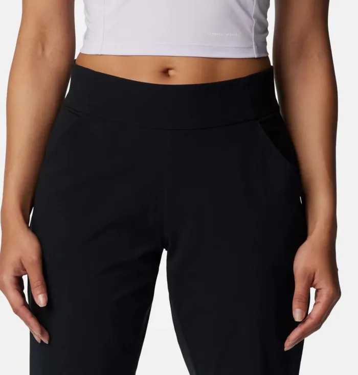Anytime Casual Pull On Pants Black Womens Columbia Sportswear Pants