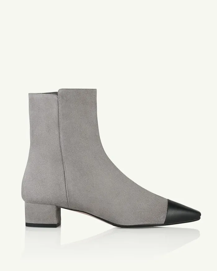 Aquazzura Booties French Flirt Bootie 35 Grey 8211 Women Aquazzura Booties French Flirt Bootie 35 Grey 8211 Women