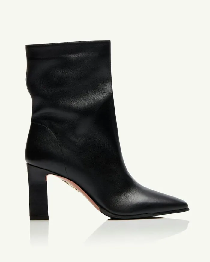 Aquazzura Booties Manzoni Bootie 85 Black 8211 Women Aquazzura Booties Manzoni Bootie 85 Black 8211 Women