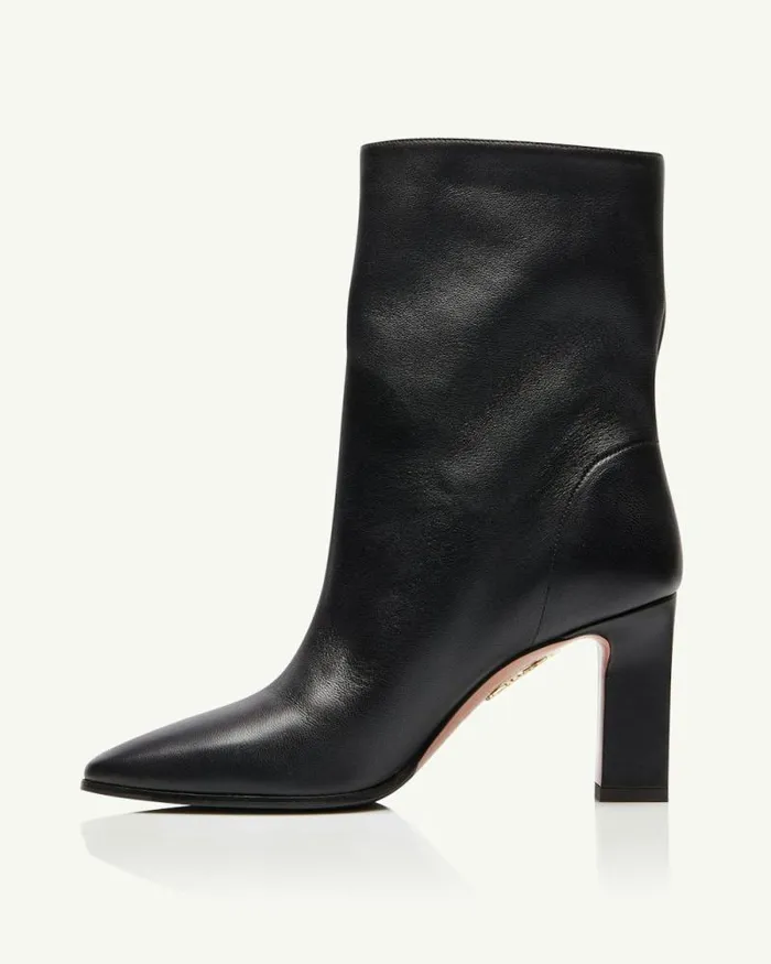 Aquazzura Booties Manzoni Bootie 85 Black 8211 Women Aquazzura Booties Manzoni Bootie 85 Black 8211 Women