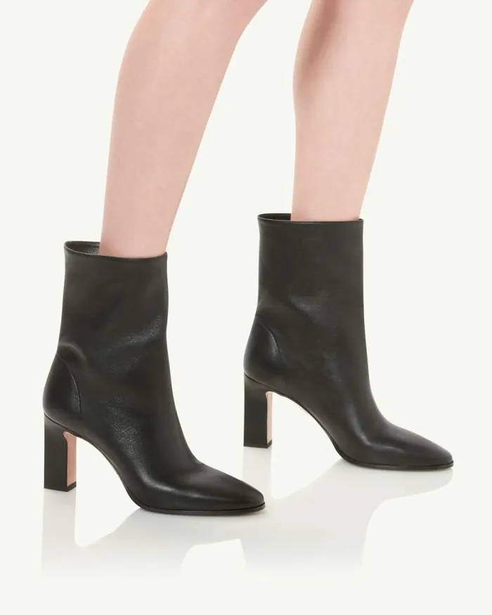 Aquazzura Booties Manzoni Bootie 85 Black 8211 Women Aquazzura Booties Manzoni Bootie 85 Black 8211 Women
