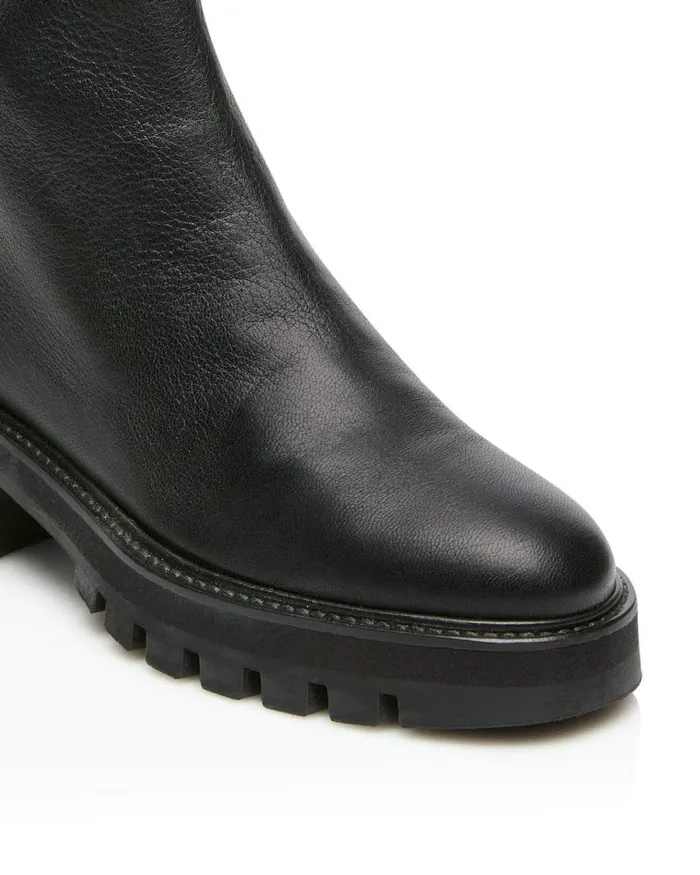 Aquazzura Booties Saint Honore Combat Bootie Black 8211 Women