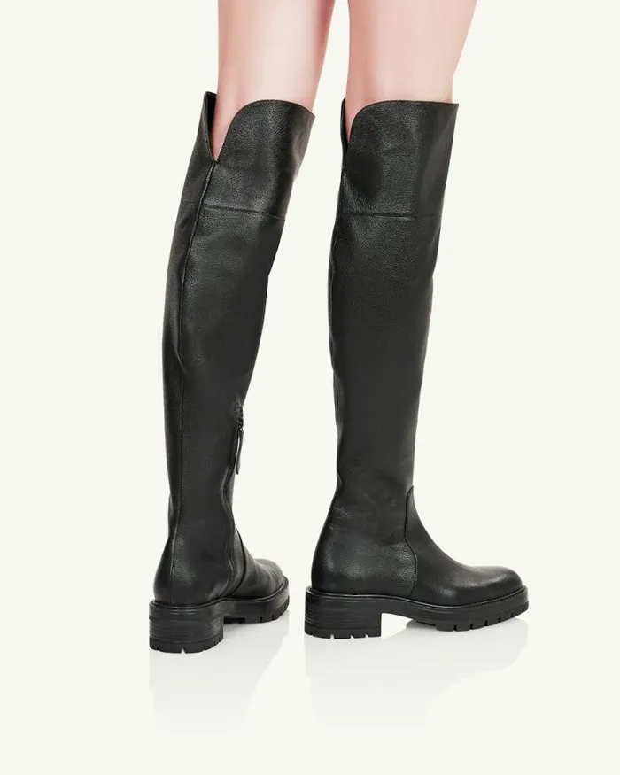 Aquazzura Boots Whitney Boot Flat Black 8211 Women Aquazzura Boots Whitney Boot Flat Black 8211 Women