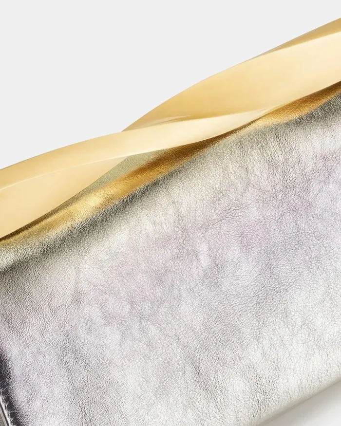 Aquazzura Clutch Bags Twist Clutch Silver 8211 Women