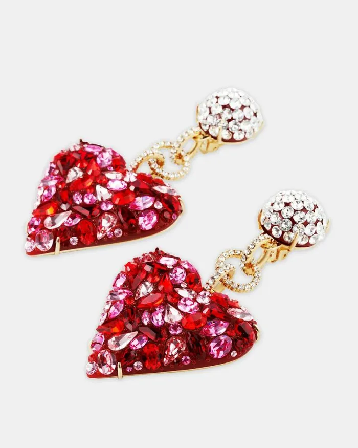 Aquazzura Jewelry Love Me Earrings Red 8211 Women