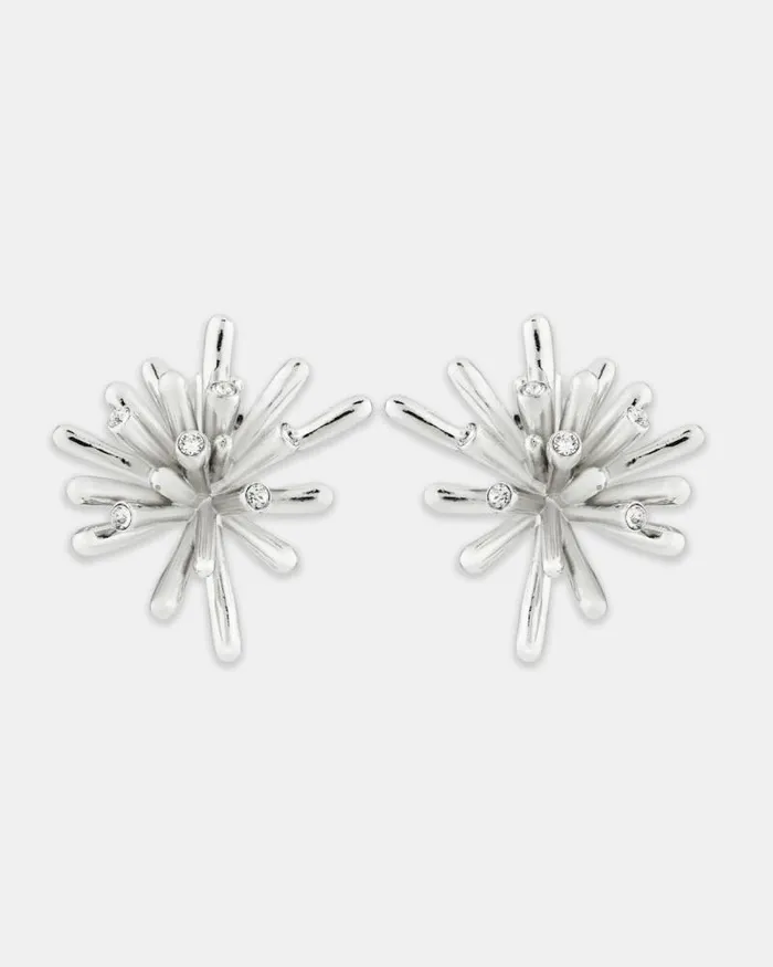 Aquazzura Jewelry Splash Earrings Silver 8211 Women Aquazzura Jewelry Splash Earrings Silver 8211 Women
