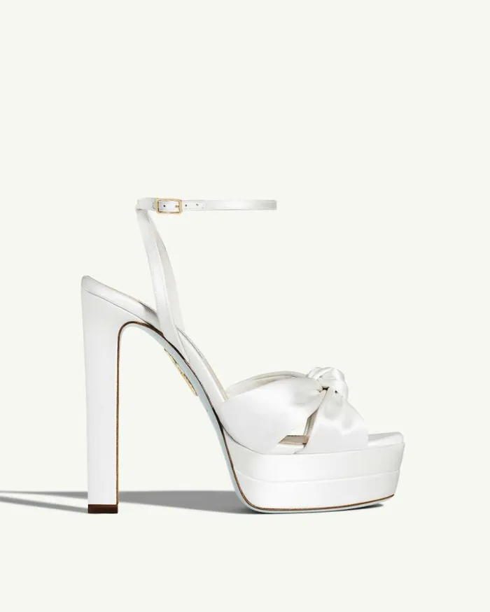 Aquazzura Platforms Cupid Bridal Plateau 130 White 8211 Women Aquazzura Platforms Cupid Bridal Plateau 130 White 8211 Women