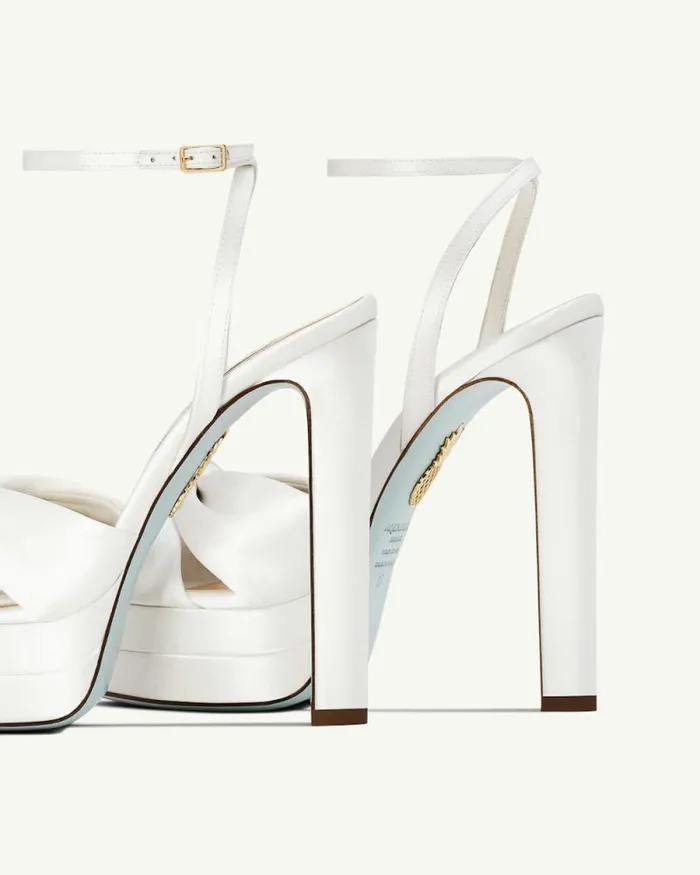 Aquazzura Platforms Cupid Bridal Plateau 130 White 8211 Women Aquazzura Platforms Cupid Bridal Plateau 130 White 8211 Women