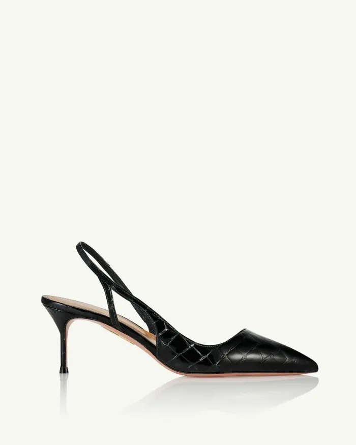 Aquazzura Pumps Alex Sling 65 Black 8211 Women Aquazzura Pumps Alex Sling 65 Black 8211 Women