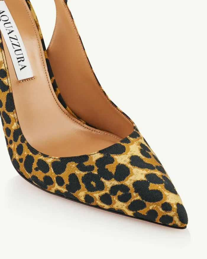 Aquazzura Pumps Bow Tie Pump 105 Leopard 8211 Women Aquazzura Pumps Bow Tie Pump 105 Leopard 8211 Women