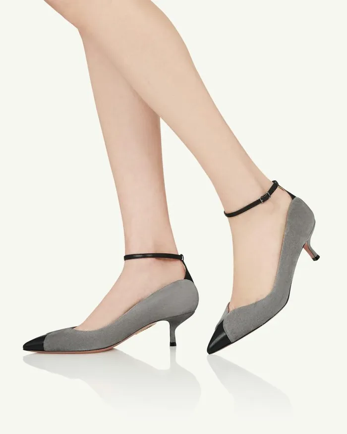 Aquazzura Pumps Pinot Pump 50 Grey 8211 Women Aquazzura Pumps Pinot Pump 50 Grey 8211 Women